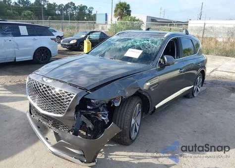 2022 Genesis Gv80 3.5T (A8) из США, поврежденный, VIN KMUHCESC6NU081355